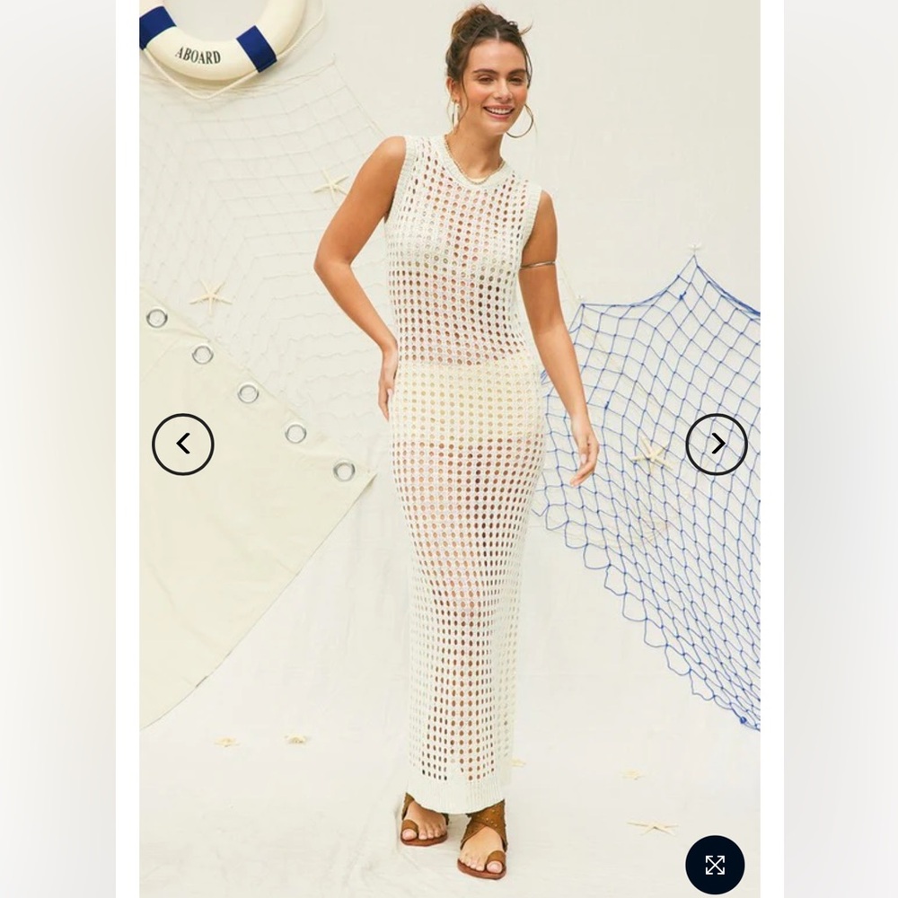 New  Crochet Dress Cover up from Z & L